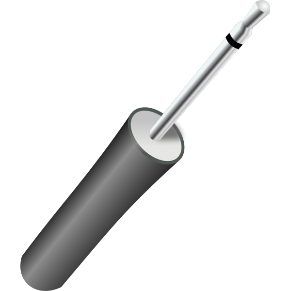 SVG Audio plug illustration