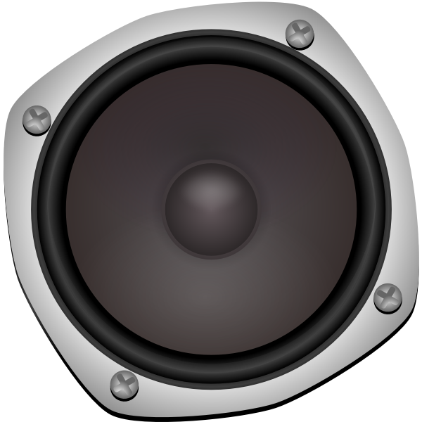 SVG audio speaker