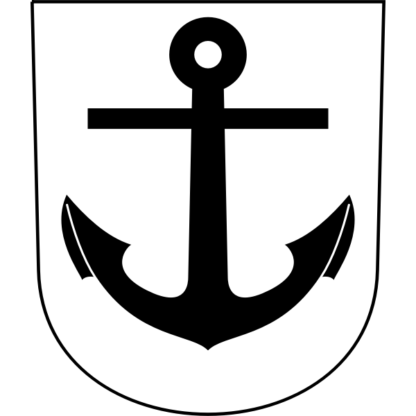 SVG Aussersihl coat of arms vector drawing