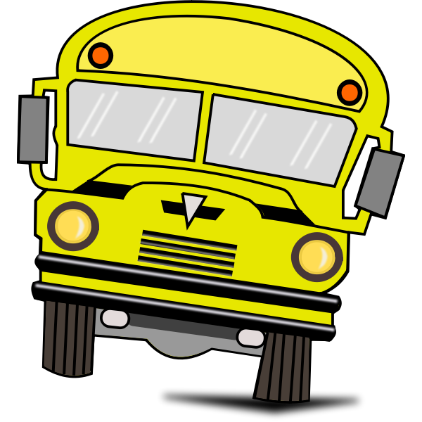 SVG Autobus - Yellow