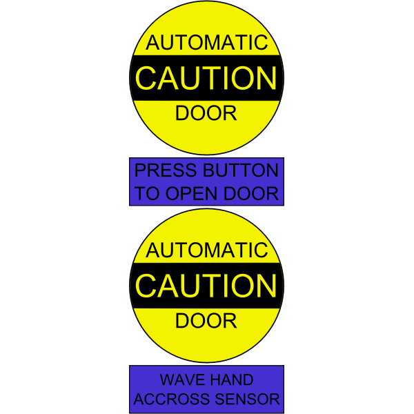 SVG Automatic Door
