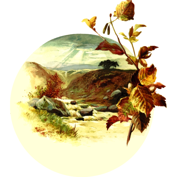 SVG Autumn in nature