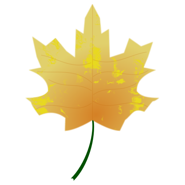 SVG Autumn Leaf 2