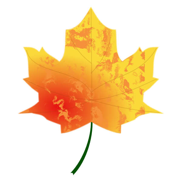 SVG Autumn Leaf 4