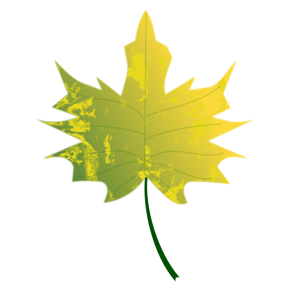 SVG Autumn Leaf 6