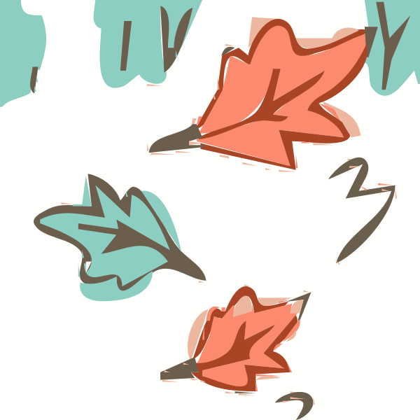 SVG Autumn leaves