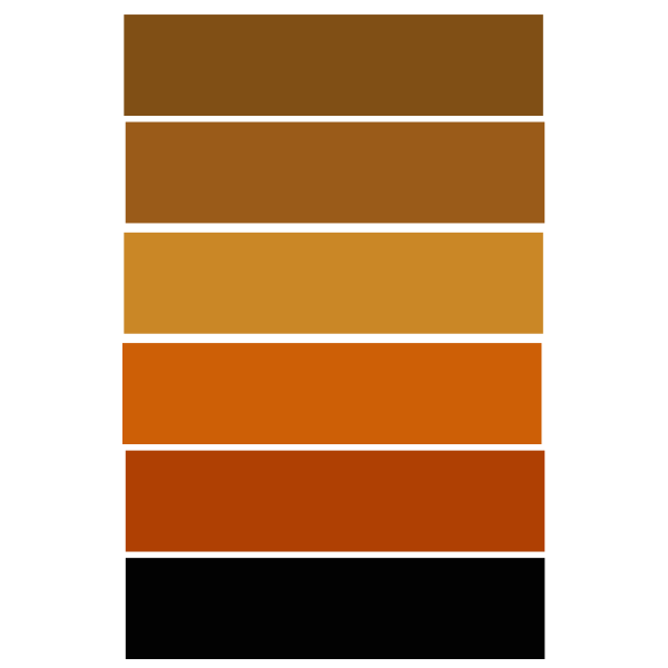 SVG Autumn palette vector image
