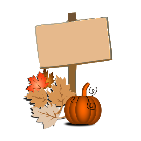 SVG Autumn symbol vector graphics