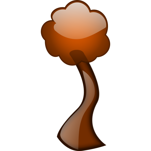 SVG Autumn tree branch vector