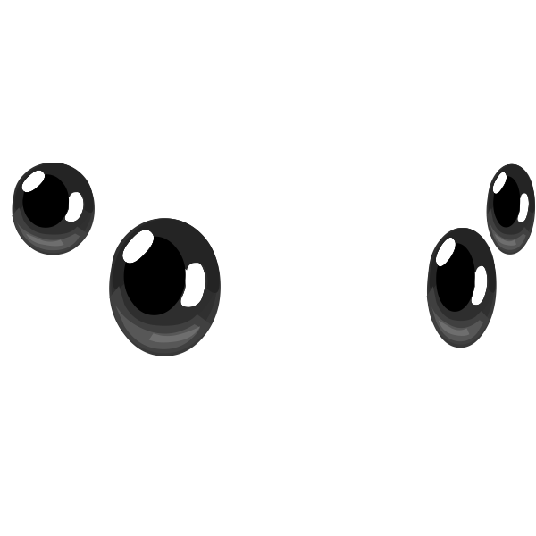 SVG avatar vanity eyes spider