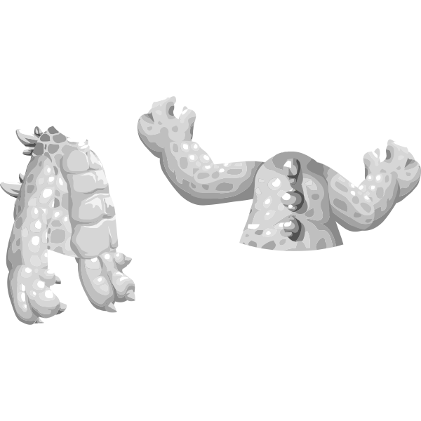 SVG avatar wardrobe coat Godzilla Top