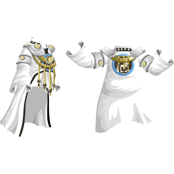 SVG avatar wardrobe coat Humbaba pot