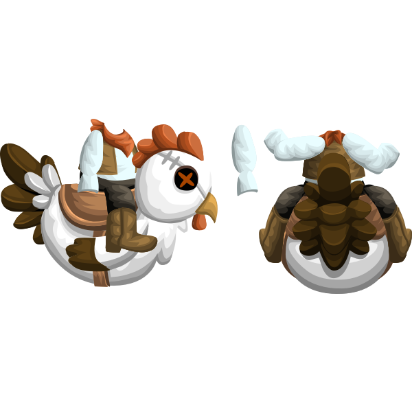 SVG avatar wardrobe coat RideChicken