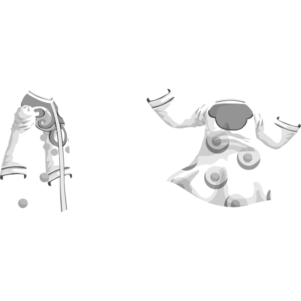 SVG avatar wardrobe coat sherwani top