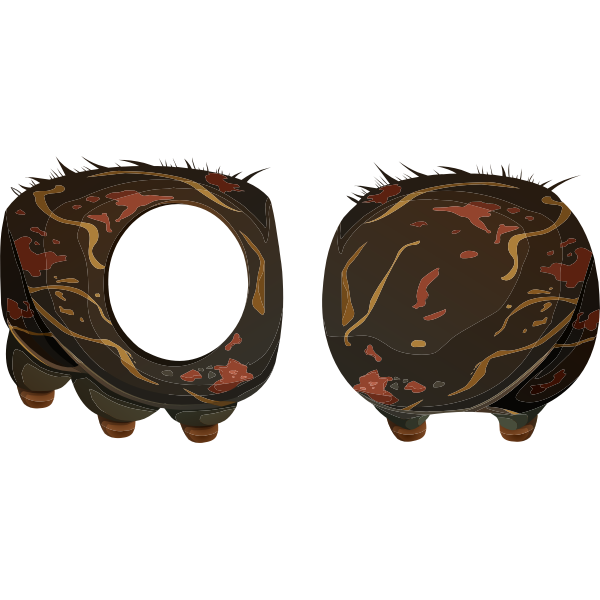 SVG avatar wardrobe hat caterpillar mask 02