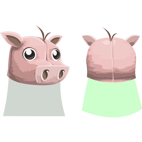 SVG avatar wardrobe hat GlitchamaphonePigMask