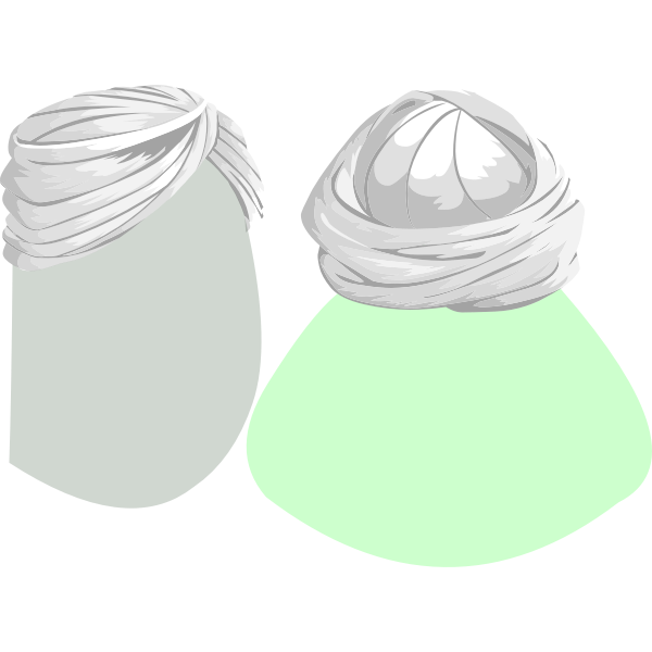 SVG avatar wardrobe hat sherwani hat