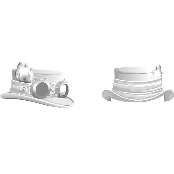 SVG avatar wardrobe hat steampunk hat