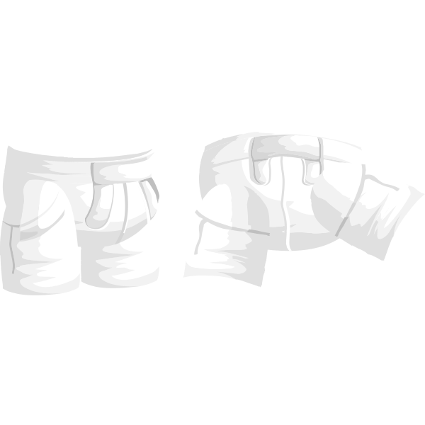 SVG avatar wardrobe pants Lederhosen