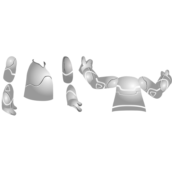 SVG avatar wardrobe shirt Tron top
