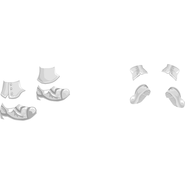 SVG avatar wardrobe shoes steampunk guys boots