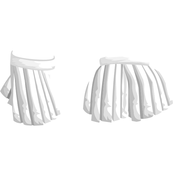 SVG avatar wardrobe skirt samurai skirt