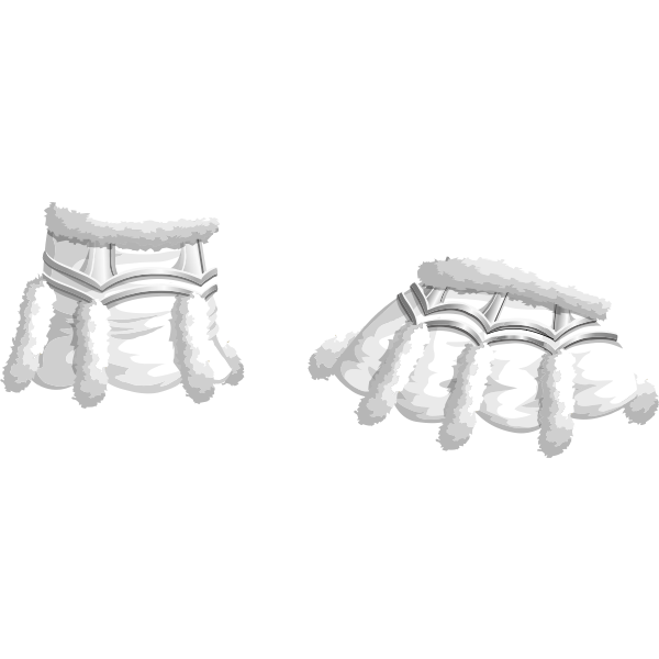 SVG avatar wardrobe skirt skirt with tails