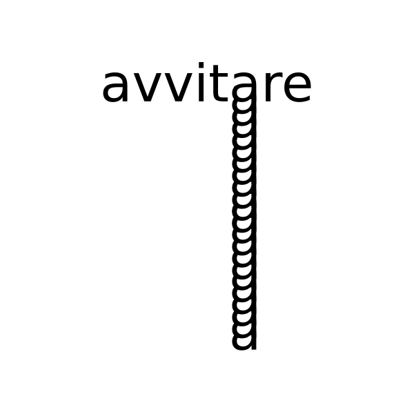 SVG avvitare shape logo