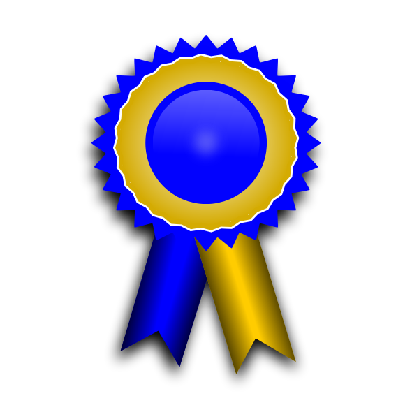 SVG Award ribbon