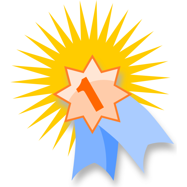 SVG Award symbol vector image