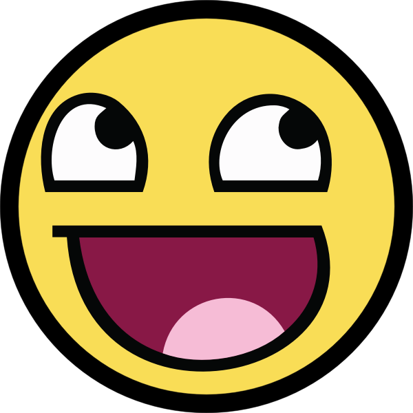 SVG Awesome smiley