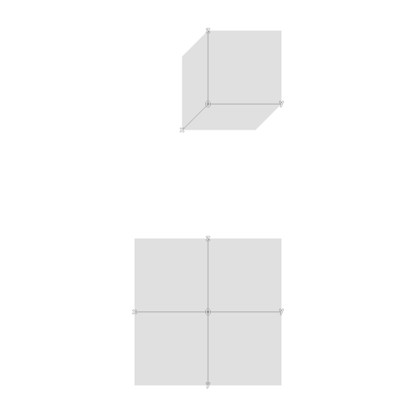 SVG Axes of coordinates