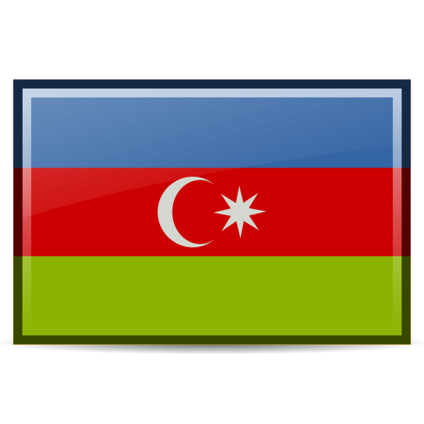 SVG Azerbaijan flag