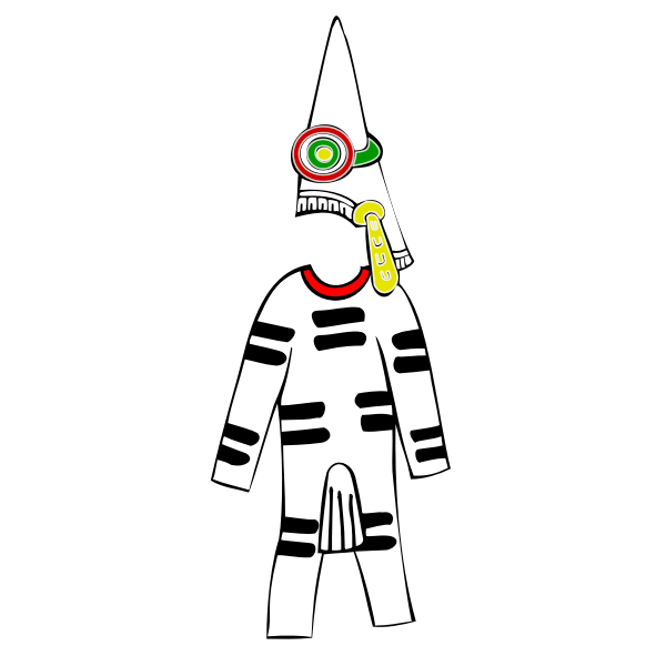 SVG Aztec armor