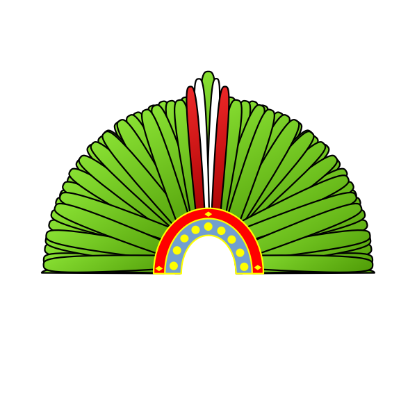 SVG Aztec crown