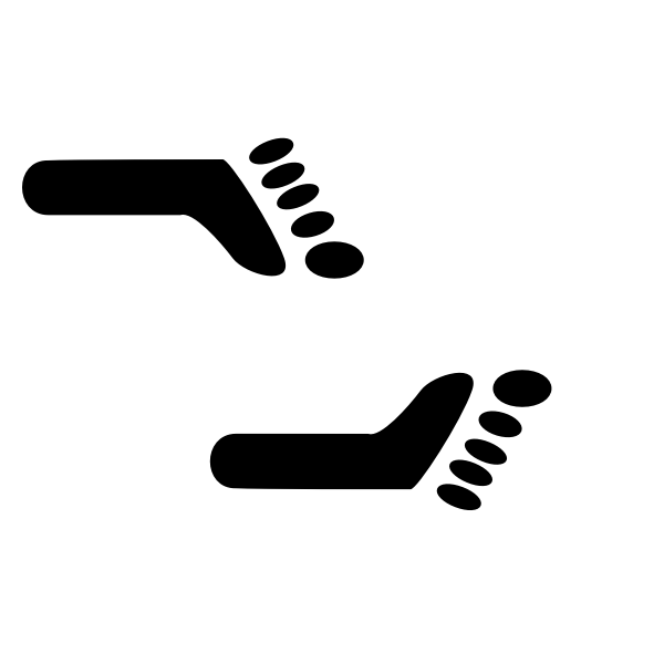 SVG Aztec feet