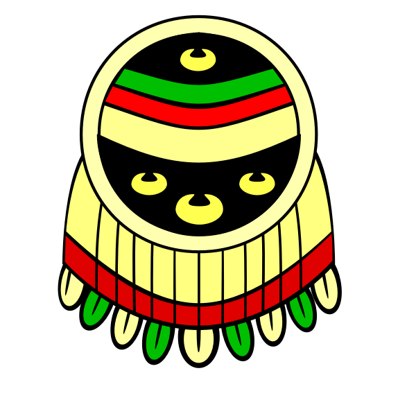 SVG Aztec shield image