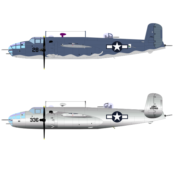 SVG B-25