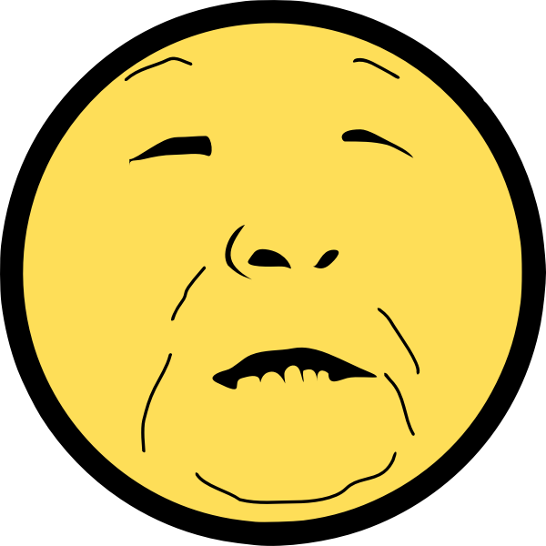 SVG Baba Vanga smile smiley vector image