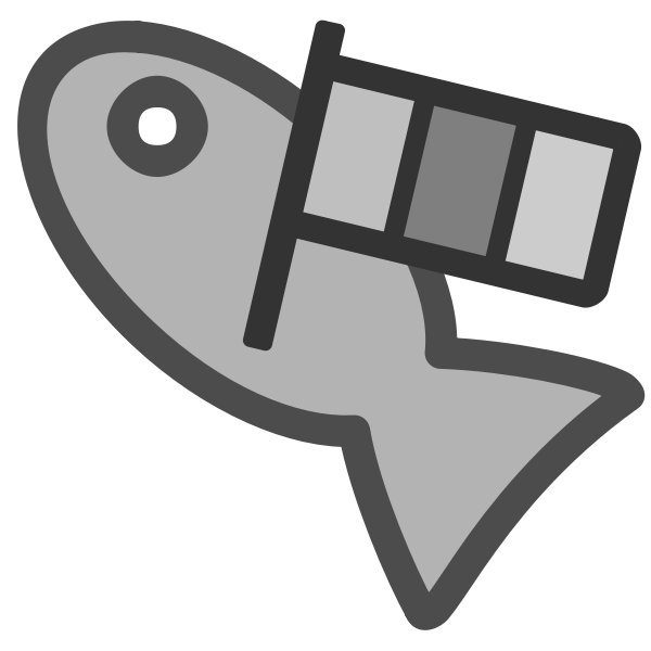 SVG Babel fish icon