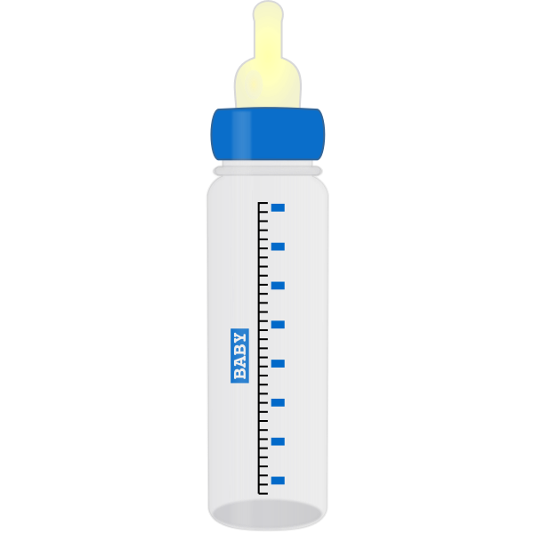 SVG Baby bottle vector