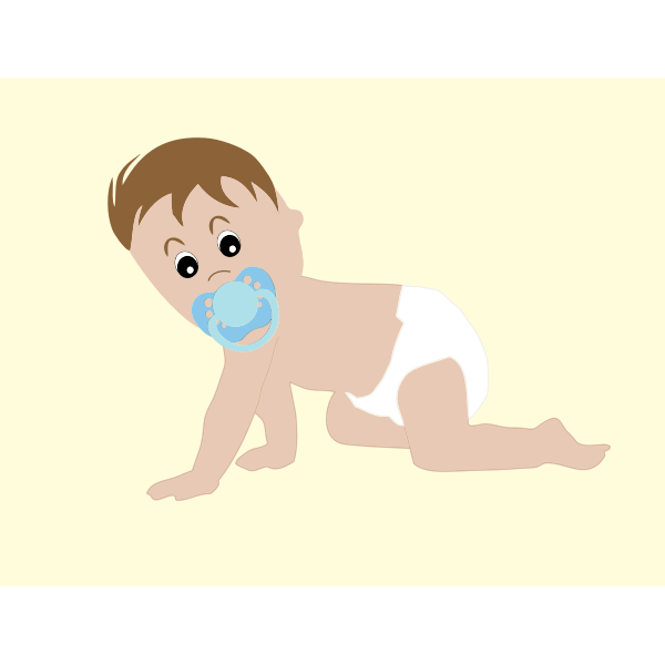 SVG Baby boy vector