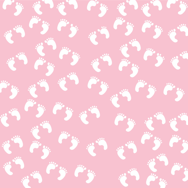 SVG Baby foot prints