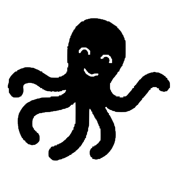 SVG Baby octopus