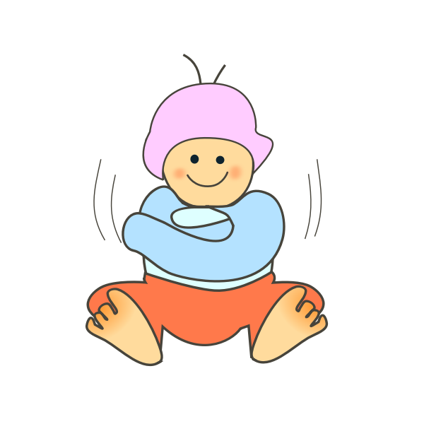 SVG Baby vector graphics