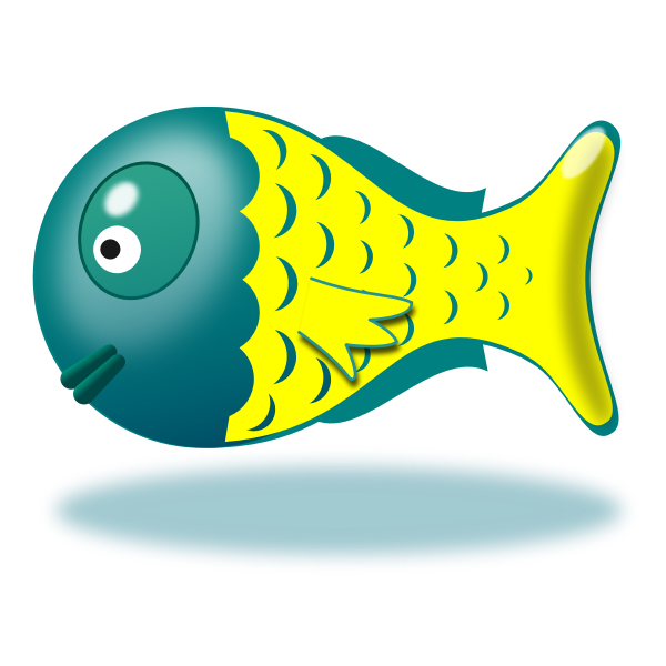 SVG Babyfish vector image