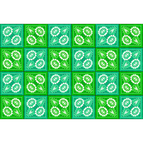 SVG Background pattern in green shades