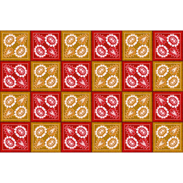 SVG Background pattern in red and orange