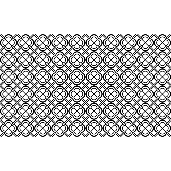 SVG Background pattern with black motifs