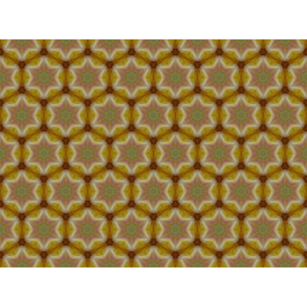 SVG Background pattern with brown flowers